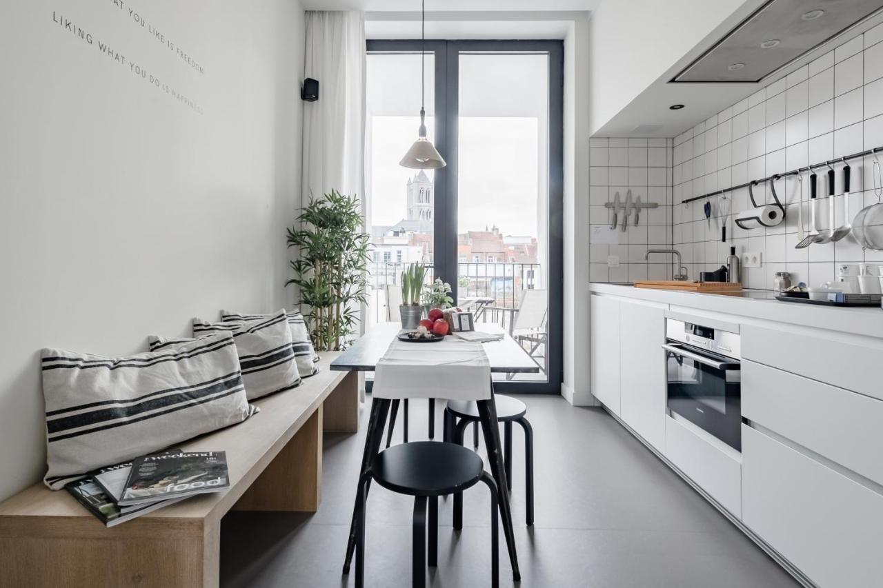 Maison12 - Design Apartments With Terrace And View Over Ghent Towers Екстериор снимка